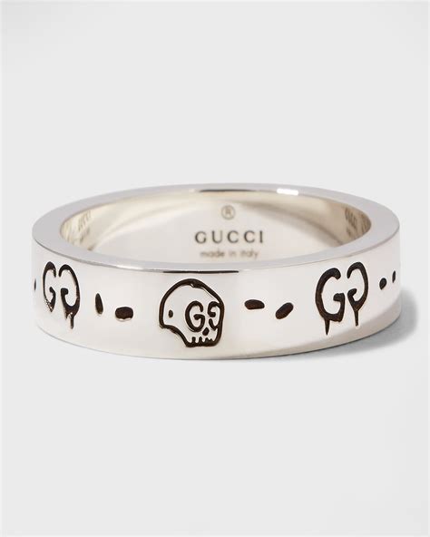 gucci ghost ring ebay|Gucci ghost ring men's.